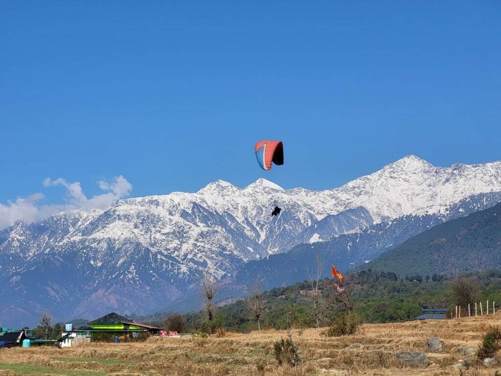 Coastal paragliding